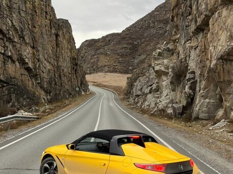 2015 Honda S660, жёлтый, 1100000 рублей, вид 2