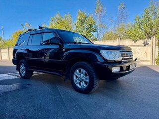 2005 Toyota Land Cruiser 100 Series Рестайлинг 2, чёрный, 2430000 рублей, вид 2