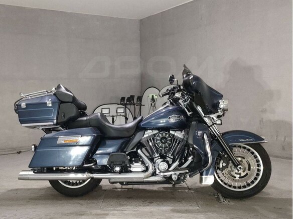 2009 Harley-Davidson Electra Glide, синий, 920000 рублей