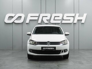 2012 Volkswagen Polo V, белый, 724000 рублей, вид 3