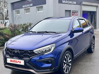 2025 Lada (ВАЗ) Vesta SW Cross I Рестайлинг (NG), синий, 1800000 рублей, вид 1