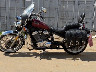 1995 Honda Steed 600, чёрный, 409000 рублей, вид 3