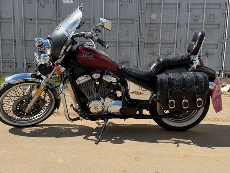 1995 Honda Steed 600, чёрный, 409000 рублей, вид 3
