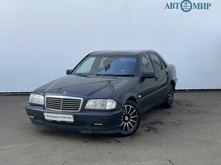 1998 Mercedes-Benz C-Класс 200 I (W202) Рестайлинг, синий, 375000 рублей, вид 1