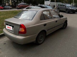2008 Hyundai Accent ТагАЗ II, бежевый, 320000 рублей, вид 3