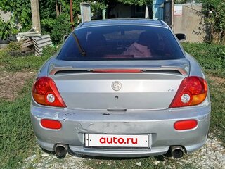 2004 Hyundai Coupe II (GK), серебристый, 490000 рублей, вид 3