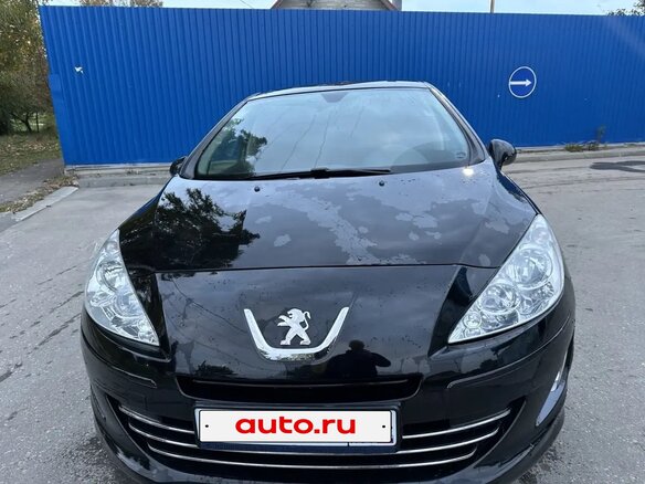 2012 Peugeot 408 I, чёрный, 990000 рублей - вид 1