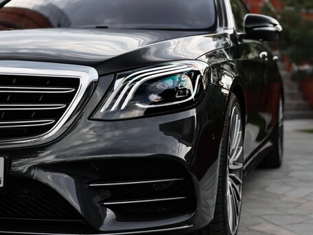 2019 Mercedes-Benz S-Класс 560 Long VI (W222, C217) Рестайлинг, чёрный, 9190000 рублей, вид 5