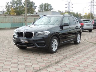 2021 BMW X3 20d xDrive III (G01) Рестайлинг, чёрный, 4290000 рублей, вид 2