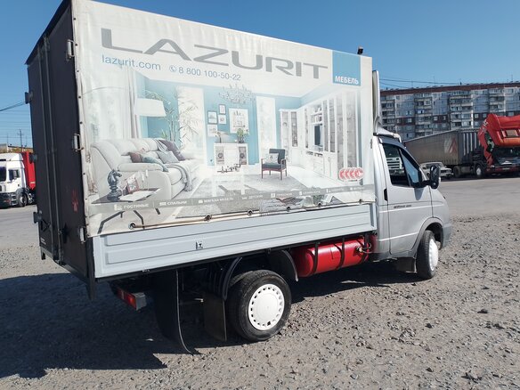 2011 ГАЗ ГАЗель (3302), серебристый, 630000 рублей - вид 3
