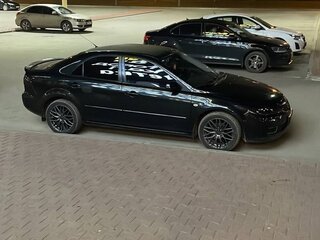 2007 Mazda 6 I (GG) Рестайлинг, чёрный, 595000 рублей, вид 5