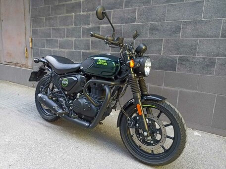 2024 Royal Enfield Hunter, зелёный, 330000 рублей, вид 4