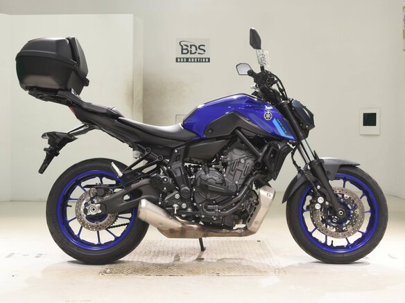 2022 Yamaha MT-07 (FZ-07), синий - вид 5