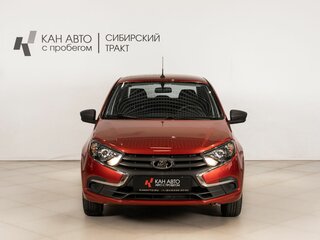 2019 Lada (ВАЗ) Granta I Рестайлинг, красный, 649800 рублей, вид 2