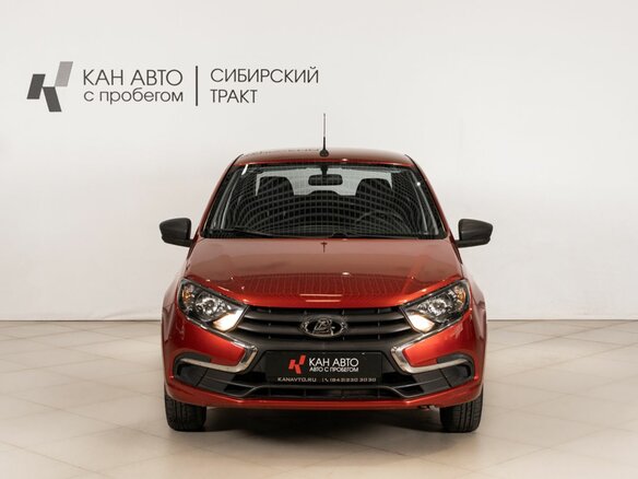 2019 Lada (ВАЗ) Granta I Рестайлинг, красный, 629658 рублей - вид 1