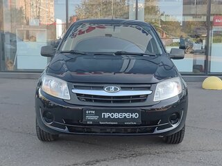 2013 Lada (ВАЗ) Granta I, чёрный, 469000 рублей, вид 2