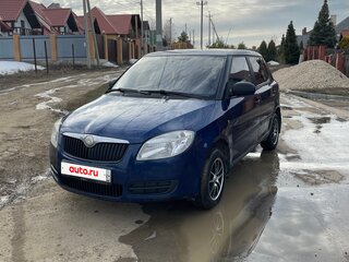 2009 Skoda Fabia II, синий, 490000 рублей, вид 1