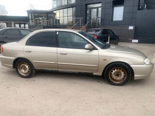 2008 Kia Spectra I Рестайлинг 2, золотистый, 270000 рублей, вид 4