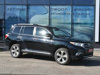 2010 Toyota Highlander II (XU40), чёрный, 1290000 рублей, вид 3