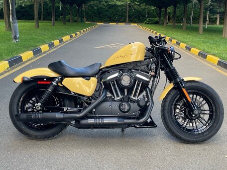 2018 Harley-Davidson Forty-Eight, бежевый, 1500000 рублей, вид 2