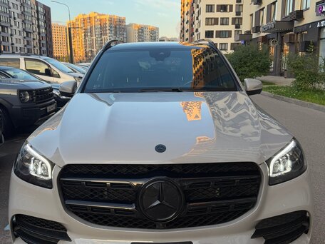 2021 Mercedes-Benz GLS 450 II (X167), белый, 7700000 рублей, вид 2