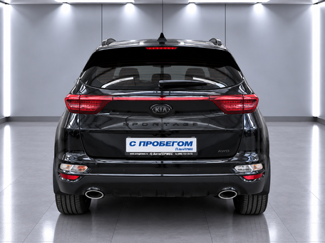 2021 Kia Sportage IV Рестайлинг, чёрный, 2728229 рублей, вид 3