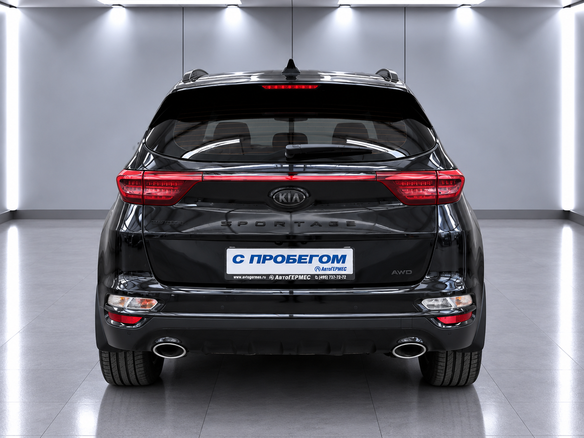 2021 Kia Sportage IV Рестайлинг, чёрный, 2728229 рублей - вид 2