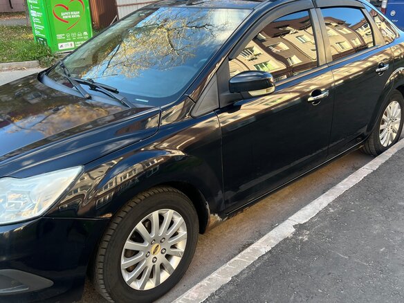 2008 Ford Focus II Рестайлинг, чёрный - вид 5