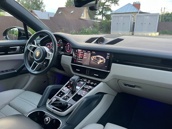 2021 Porsche Cayenne Coupé III, чёрный, 7999000 рублей - вид 28