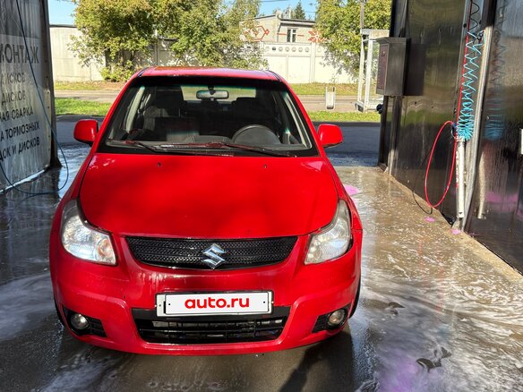 2007 Suzuki SX4 I (Classic), красный - вид 2