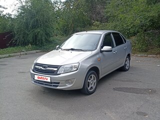 2013 Lada (ВАЗ) Granta I, серебристый, 240000 рублей, вид 2