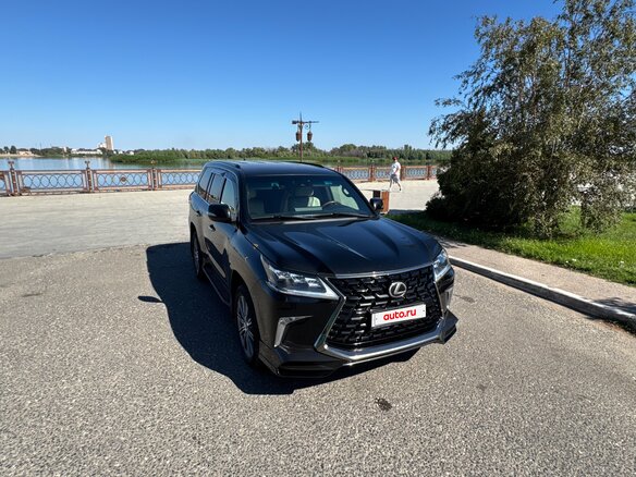 2020 Lexus LX 450d III Рестайлинг 2, чёрный, 9900000 рублей - вид 2
