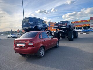 2006 Lada (ВАЗ) Kalina I, серебристый, 90000 рублей, вид 3
