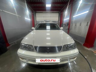 1996 Toyota Mark II VIII (X100), белый, 660000 рублей, вид 1
