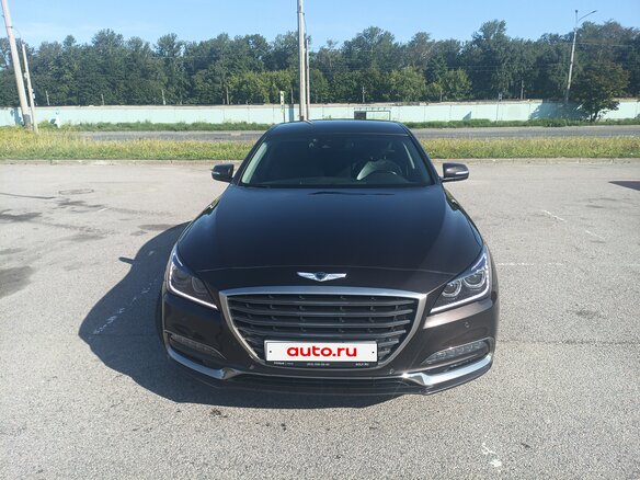 2019 Genesis G80 I, коричневый, 2119000 рублей - вид 2