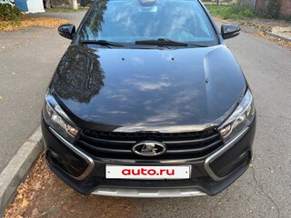 2019 Lada (ВАЗ) Vesta SW Cross I, чёрный, 1200000 рублей, вид 1