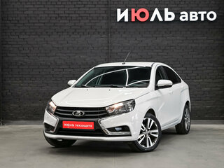 2021 Lada (ВАЗ) Vesta I, белый, 900000 рублей, вид 1