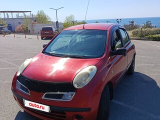 2007 Nissan Micra III (K12), пурпурный, 570000 рублей, вид 3