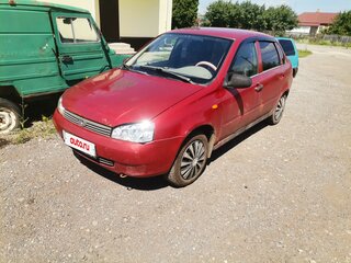 2006 Lada (ВАЗ) Kalina I, красный, 110000 рублей, вид 1