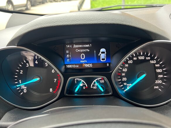 2018 Ford Kuga II Рестайлинг, синий - вид 13