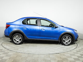 2021 Renault Logan Stepway II Рестайлинг, синий, 1099700 рублей, вид 4