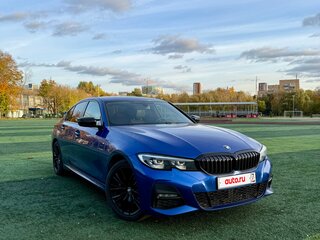 2021 BMW 3 серии 320d xDrive VII (G2x), синий, 3720000 рублей, вид 1
