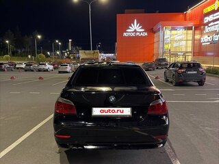 2003 BMW 5 серии 520i V (E60/E61), чёрный, 850000 рублей, вид 3