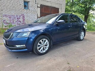 2017 Skoda Octavia III (A7) Рестайлинг, синий, 1600000 рублей, вид 3
