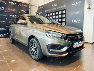 2024 Lada (ВАЗ) Vesta I Рестайлинг (NG), коричневый, 1399000 рублей, вид 3