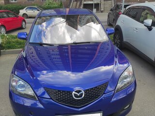 2008 Mazda 3 I (BK) Рестайлинг, синий, 570000 рублей, вид 2