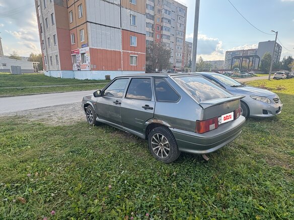2008 Lada (ВАЗ) 2114, серый, 85000 рублей - вид 7
