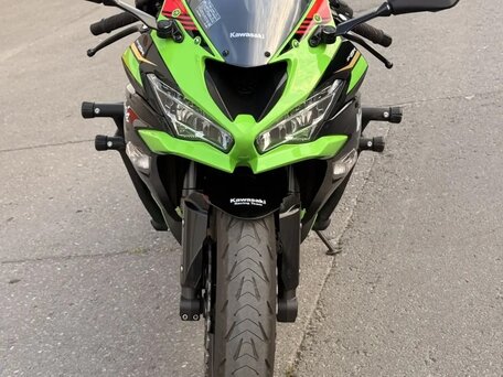 2020 Kawasaki ZX-6 Ninja, зелёный, 1193000 рублей, вид 4