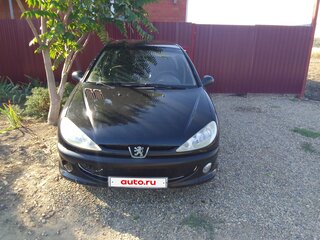 2008 Peugeot 206, чёрный, 255000 рублей, вид 1