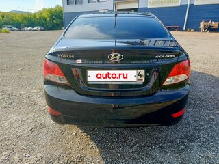 2012 Hyundai Solaris I, чёрный, 770000 рублей, вид 5